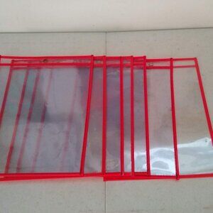 Lakeshore Reusable write wipe pocket x 8 Used